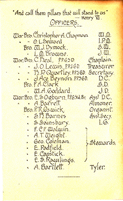 Chapman Officers